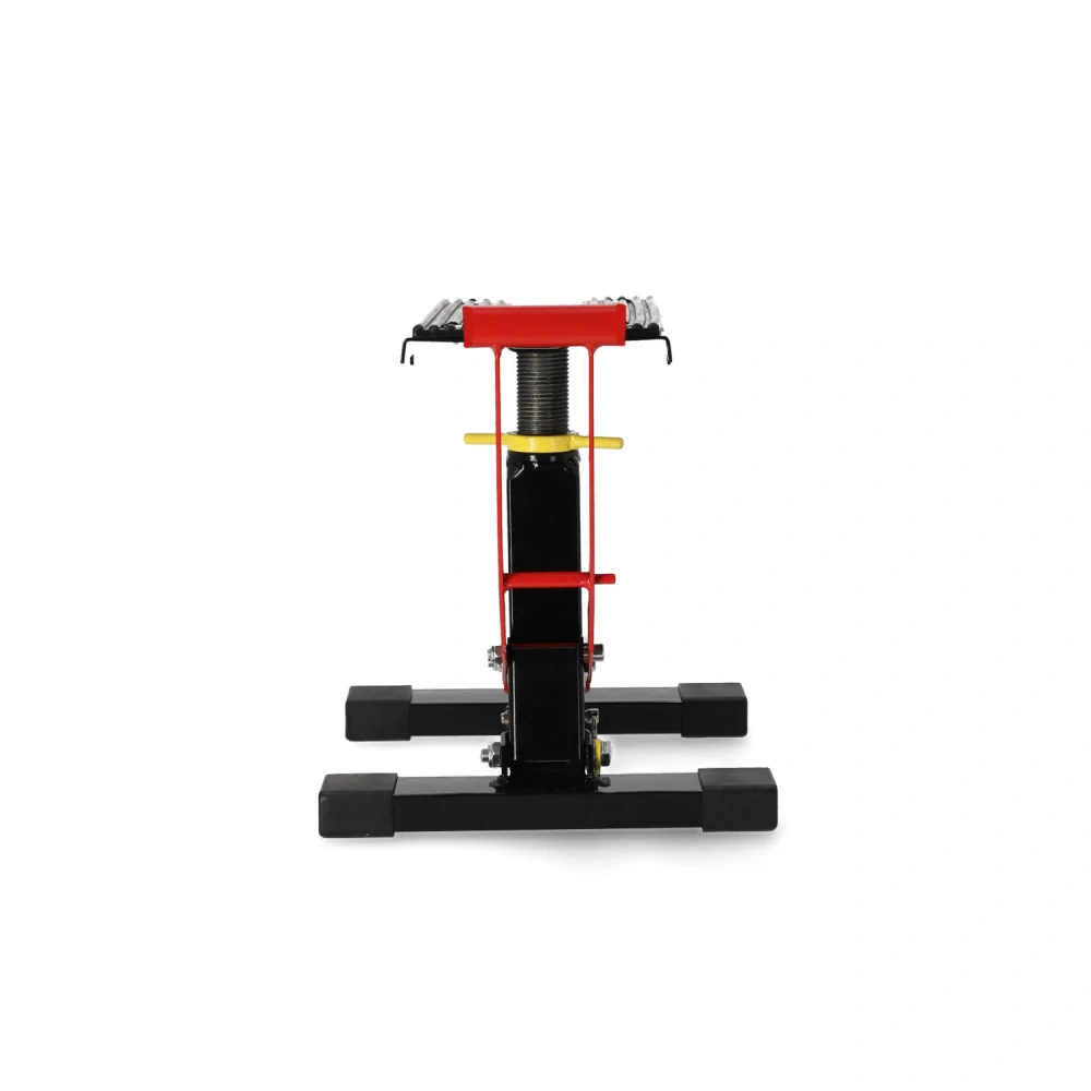 a Výškově nastavitelný stojan pro motokrosové motorky / motokrosový stojan s tlumičem ACERBIS ELEVATOR BIKE STAND nosnost 130 kg
