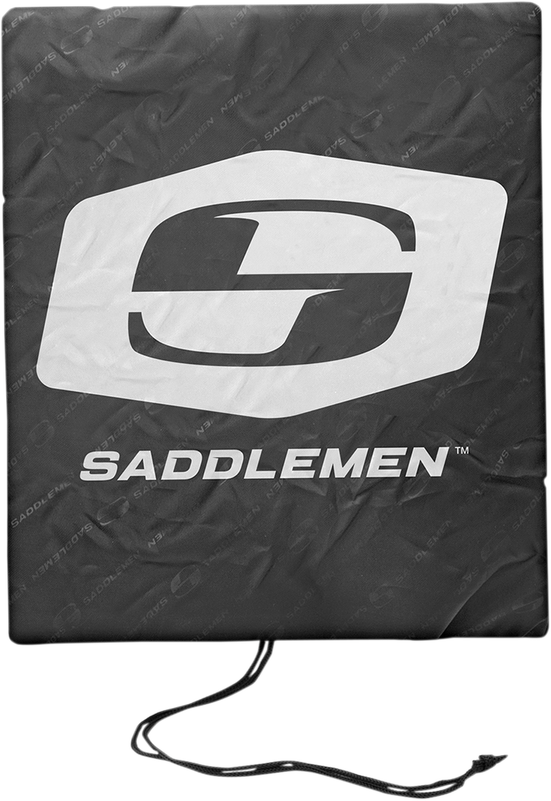 Zadní brašna na motocykl SADDLEMEN TAIL BAG TS1450R TACTICAL objem 23,8 litrů, barva černá