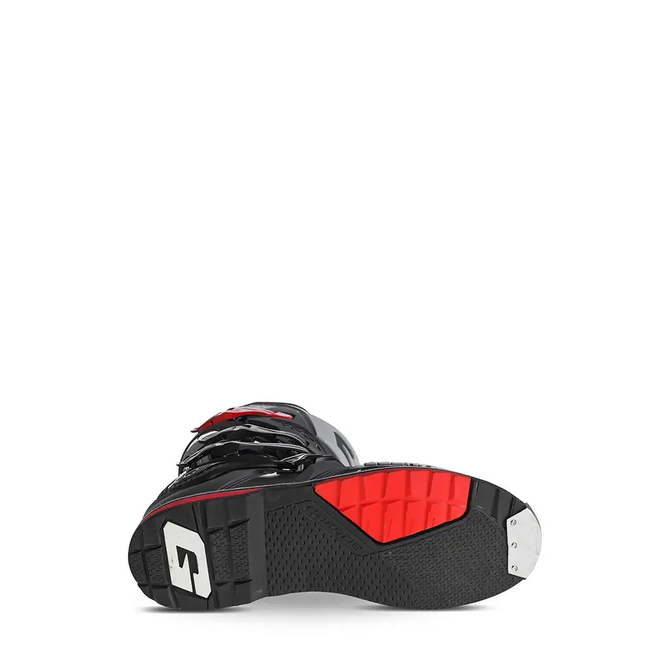 Motokrosové/enduro boty GAERNE SG 22 barva antracit/černá/červená