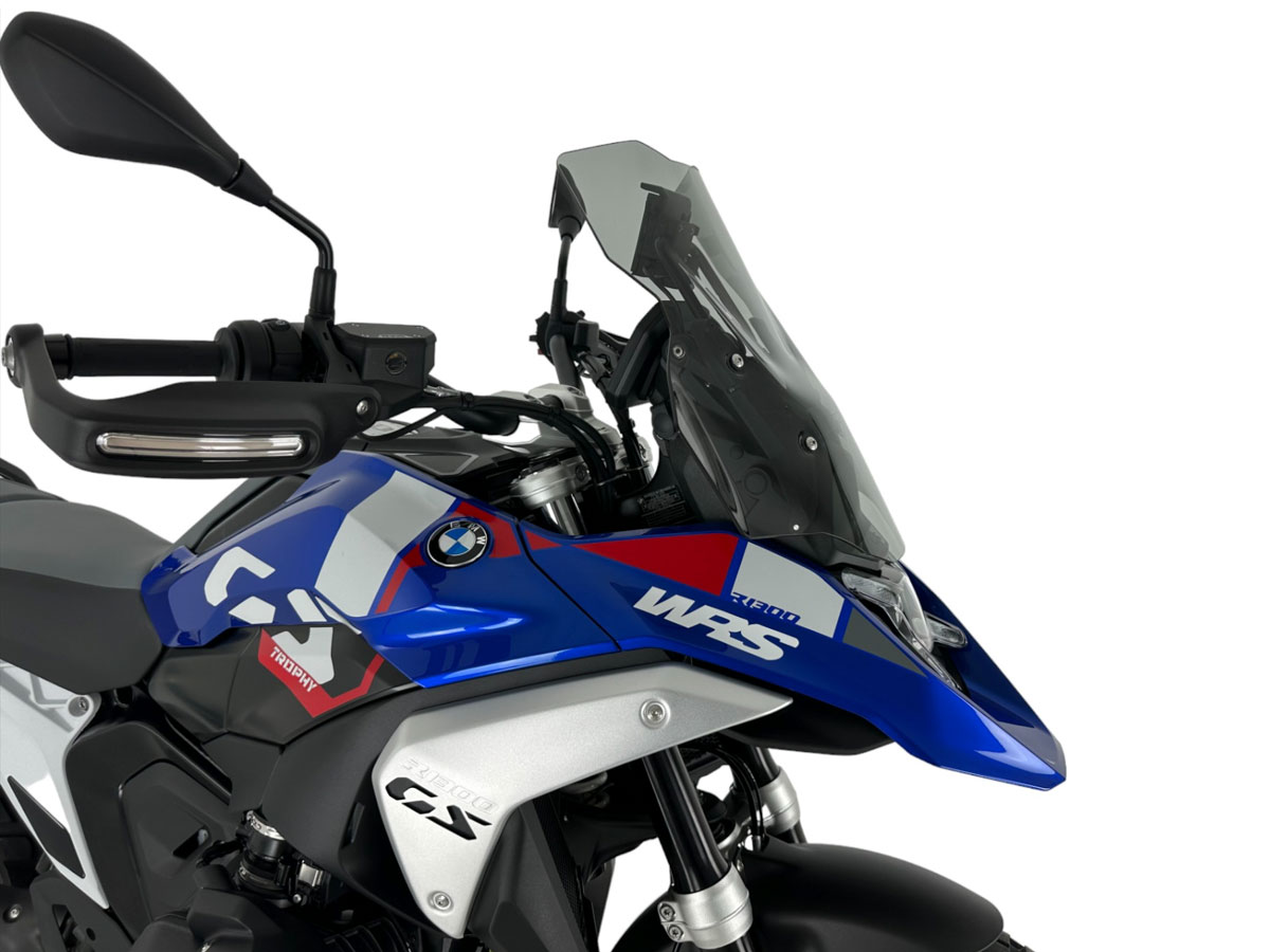 Plexi motocyklu WRS TOURING PLUS pro BMW R 1300 GS ABS rok 2023-2024 barva kouřová
