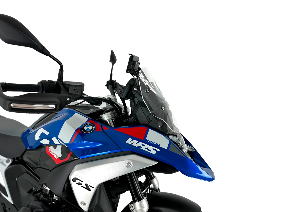 Plexi motocyklu WRS ENDURO pro BMW R 1300 GS ABS rok 2023-2024 barva čirá 