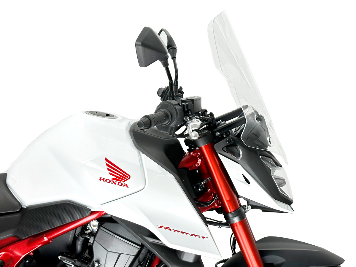 Plexi motocyklu WRS verze CAPONORD pro HONDA HORNET 750 ABS rok 2023-2024 barva čirá, výška plexi 51 cm