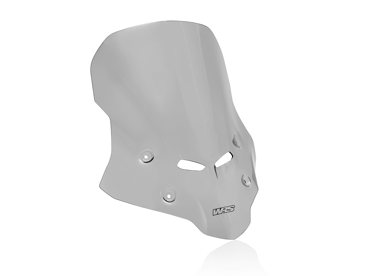 Plexi motocyklu WRS verze TOURING pro HONDA HORNET 750 ABS rok 2023-2024 barva kouřová, výška plexi 43 cm