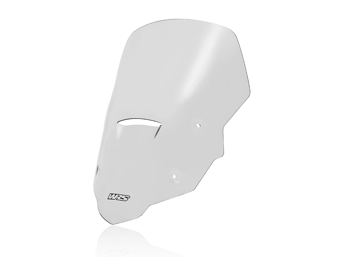 Plexi motocyklu WRS verze TOURING pro HONDA XL 750 TRANSALP ABS rok 2023-2024 barva čirá výška plexi 45,5 cm