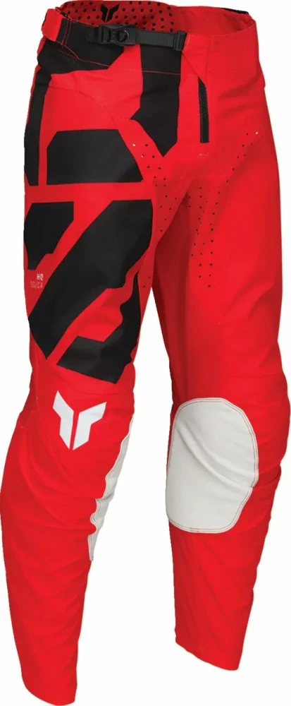 a Motokrosový / enduro komplet kalhot a dresu THOR LAUNCHMODE FORGE barva červená/černá velikost 34 + L