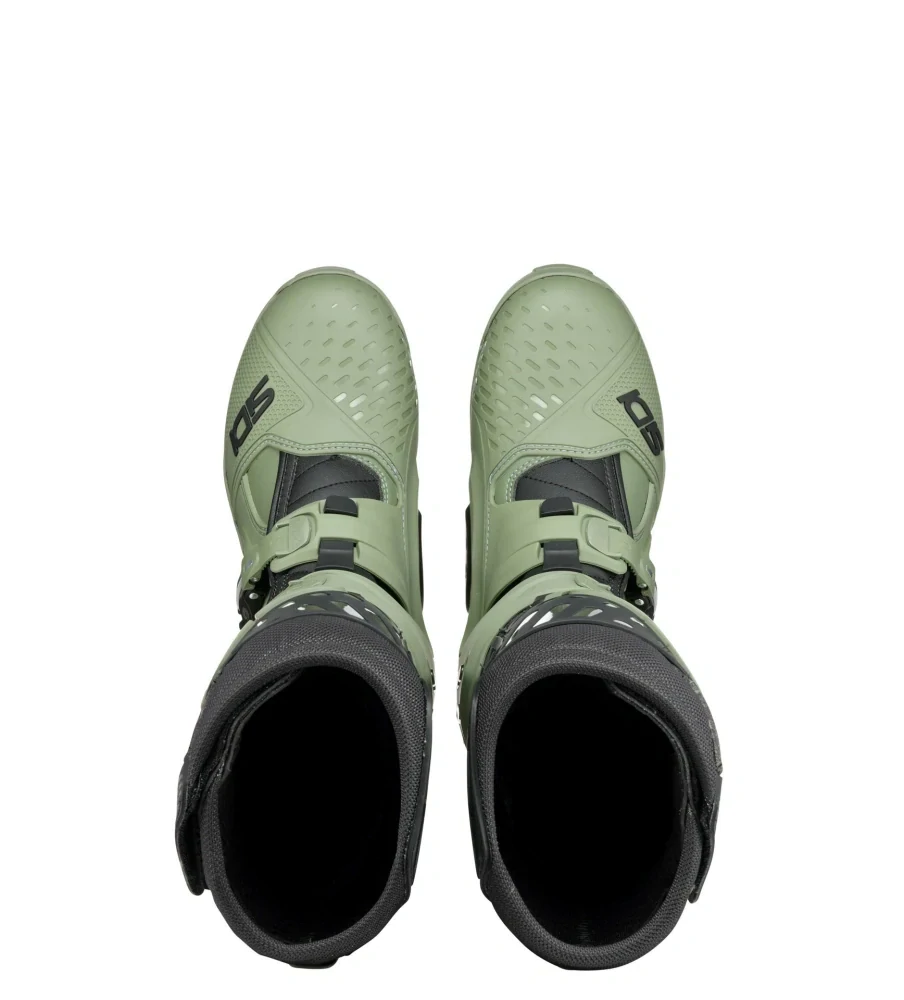 Motokrosové / enduro boty SIDI CROSSAIR barva army zelená/černá, pár