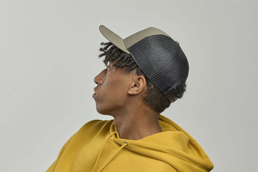 Bavlněná kšiltovka s prohnutým kšiltem MXTECH, barva černá, jednotná velikost pro dospělé  