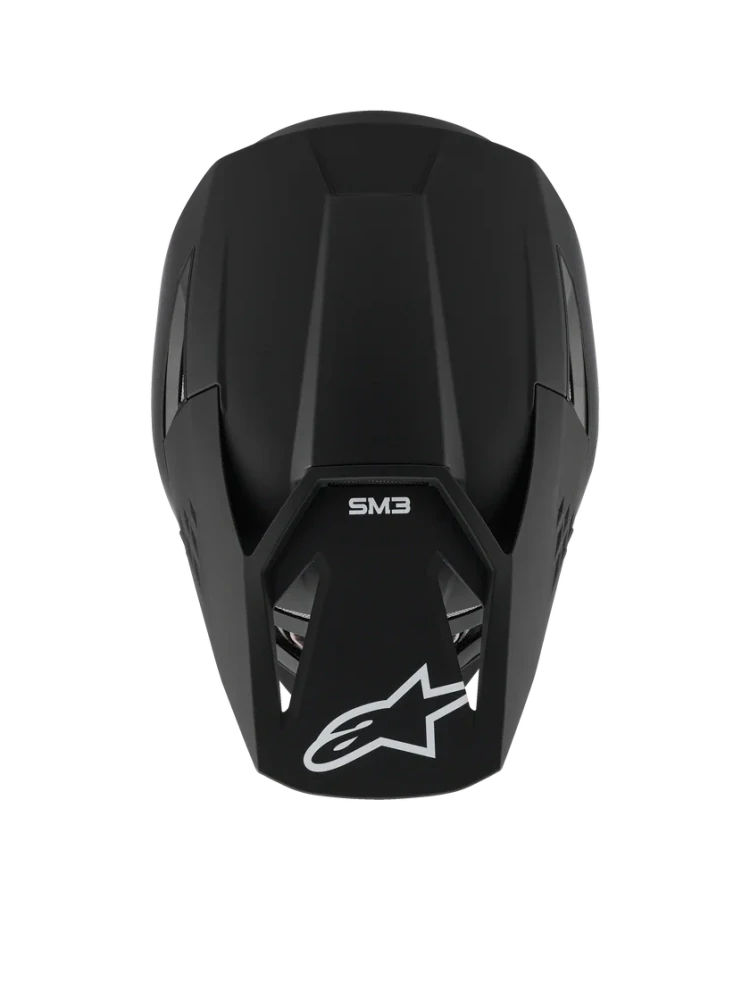 Motokrosová přilba ALPINESTARS SM3 / SM-3 / S-M3 / 8300426-110 BLACK MATT černá matná