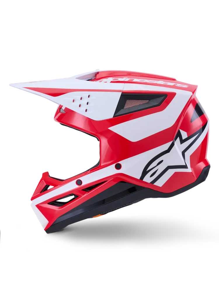 Motokrosová přilba ALPINESTARS SM3 / SM-3 / S-M3 / 8300926-3126 HEAT bílá/červená/černá