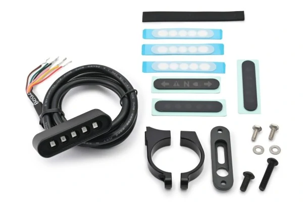 Vodotěsný micro led indikátor DAYTONA MICRO INDICATOR GAMMA rozměr 47 x 12 x 16 mm