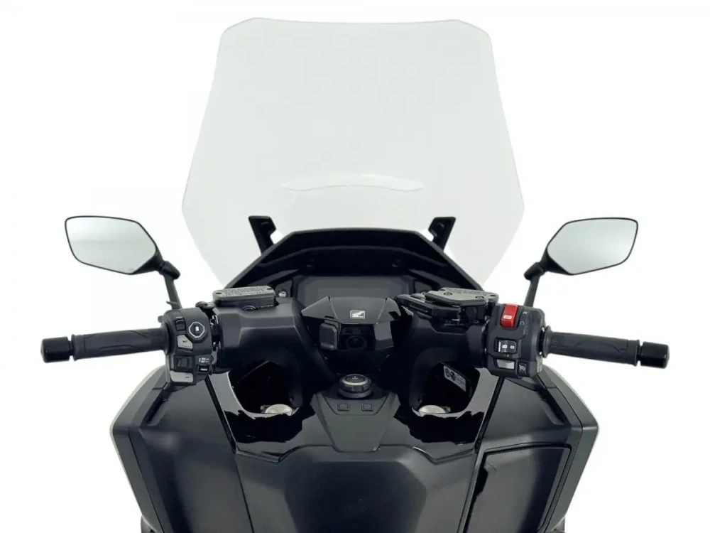 Plexi motocyklu WRS verze TOURING pro HONDA FORZA 750 rok 2025-2026 barva čirá, výška 56,3 cm o 6,5 cm vyšší než originál plexi