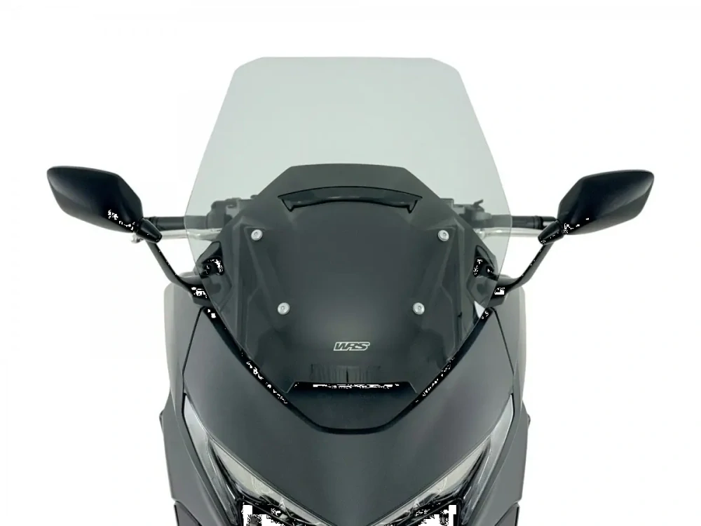 Plexi motocyklu WRS verze TOURING pro HONDA FORZA 750 rok 2025-2026 barva kouřová, výška 56,3 cm o 6,5 cm vyšší než originál plexi