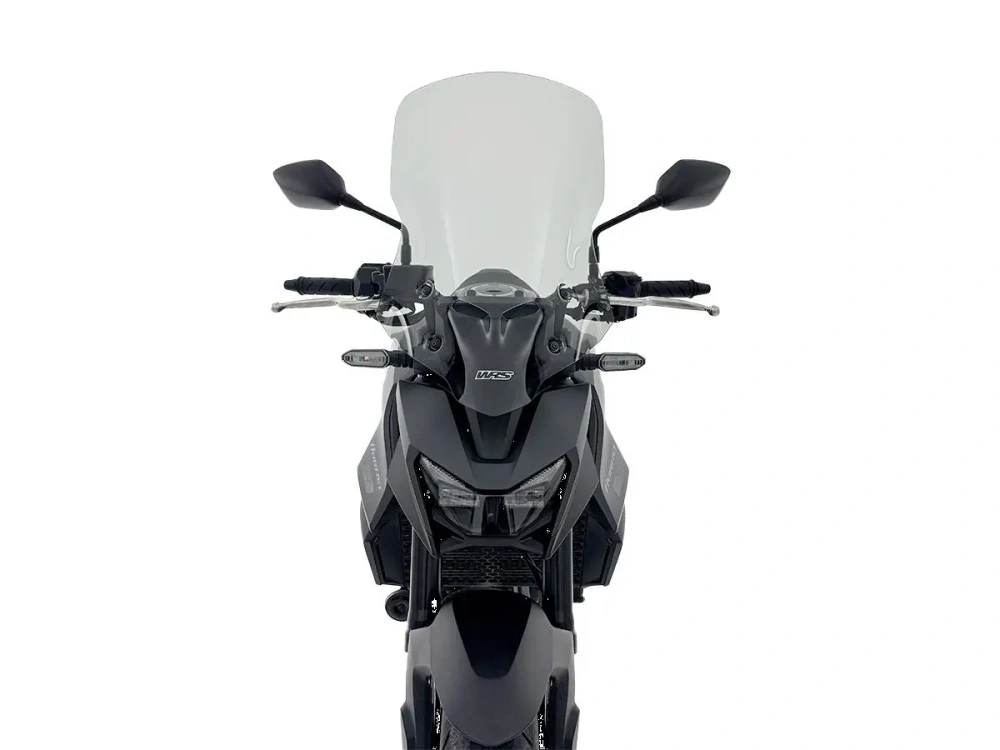 Plexi motocyklu WRS verze CAPONORD pro HONDA HORNET 750 rok 2025-2026 barva kouřová, výška plexi 51 cm, bez montážní sady