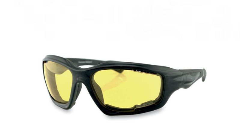 Motocyklové sluneční brýle BOBSTER DESPERADO lesklý černý rám/kouřové sklo