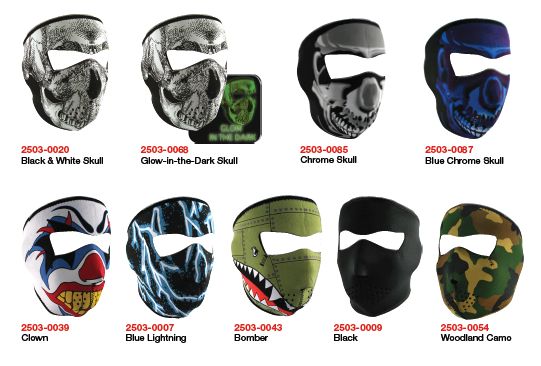 Ochranná neoprenová maska na obličej ZANHEADGEAR black