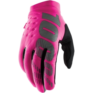 Dámské motokrosové rukavice 100% BRISKER PINK/BLACK
