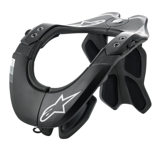 Krční chránič / chránič krční páteře ALPINESTARS BNS TECH-2 ČERNÁ/ŠEDÁ vel. XS/M