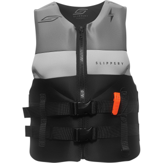 A Pánská vesta pro vodní sporty SLIPPERY SURGE NEO VEST šedá/černá vel. L