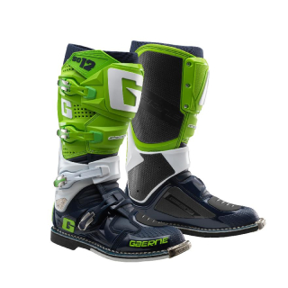 a Limitovaná edice - motokrosové boty Gaerne SG 12 NAVY/GREEN vel. 43