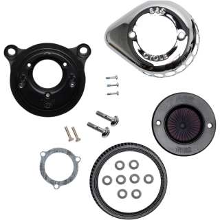 Kit sání S&S CYCLE STEALTH AIR STINGER KIT pro HARLEY DAVIDSON TOURING 2008-2016 viz popis, chrom