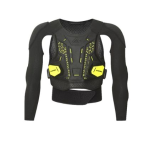 Chránič těla včetně chráničů ramen a loktů ACERBIS PLASMA BODY ARMOUR LEVEL 2 barva černá/žlutá, velikost XXL