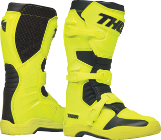 A Motokrosové boty / MX boty, boty na motocross THOR BLITZ XR MX BOOTS barva acid/černá - pár velikost 43