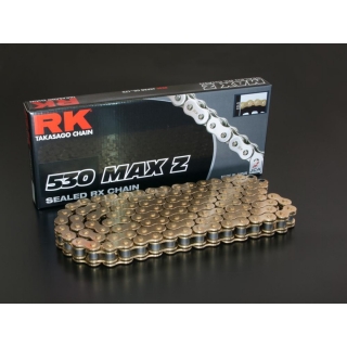 Řetěz RK 530 Z KROUŽEK - barva zlatá - 114 článků
