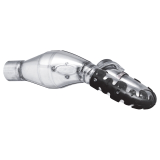 Kryt svodu POLISPORT ARMADILLO GUARD SHORT pro 4-taktní motocykly, délka 22 cm, barva šedá