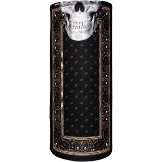 Šátek - tuba ZANHEADGEAR MOTLEY TUBE Black| Orange| White