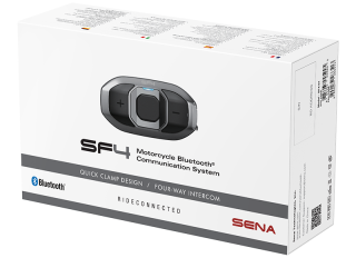 Komunikační zařízení SENA SF4 (DOSAH 1,2 KM) BLUETOOTH HANDSFREE HEADSET 