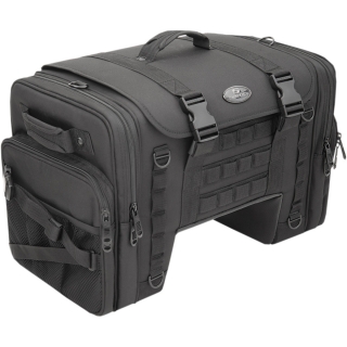 Brašna - textilní taška na sedadlo motocyklu SADDLEMEN TAIL BAG TS3200DE TACTICAL OBJEM 52,4 litru