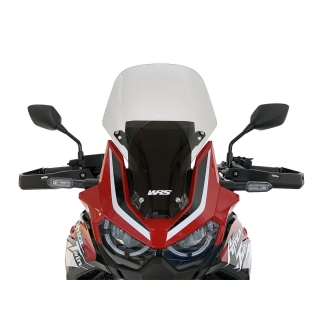 Plexi motocyklu WRS pro HONDA CRF 1100 L ABS Africa Twin2020, barva kouřová, výška 48 cm (18-7/8")