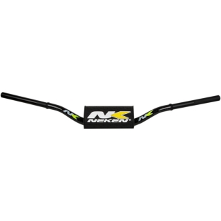 Dětská řidítka ccm 85 na motocykl nízké NEKEN VARIABLE DIAMETER černá/žlutá