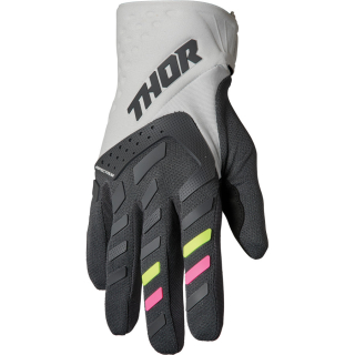 Dámské motokrosové rukavice THOR SPECTRUM LIGHT GRAY/CHARCOAL 