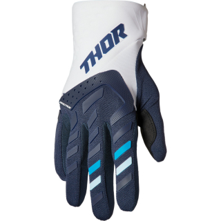 Dámské motokrosové rukavice THOR SPECTRUM MIDNIGHT/WHITE 