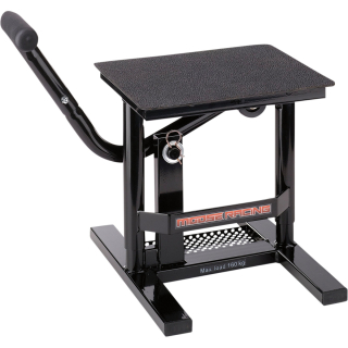MX stojan pod moto MOOSE RACING STAND STEEL LIFT černý nosnost 158 kg (350 lb), maximální výška 40 cm