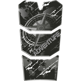 Samolepka - tank pad na nádrž motocyklu ONEDESIGN UNIVERSAL TANK PAD pro BMW R 1200 GS ADVENTURE 2021