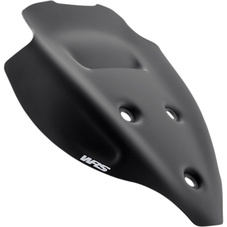 Plexi motocyklu WRS pro DUCATI STREETFIGHTER V4/S rok 2020-2021, barva matná černá, výška 28 cm, verze sport plus