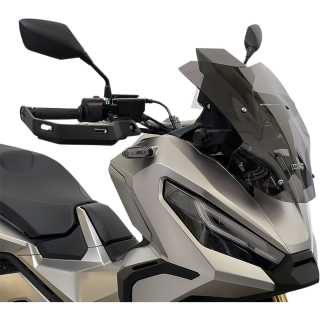 Plexi motocyklu WRS pro HONDA X-ADV 750 ABS DCT rok 2021 - 2023, barva tmavý kouř, výška 39 cm, verze sport
