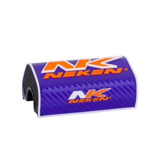 Kryt bezhrazdových řidítek motocyklu NEKEN SPECIAL EDITION 3D BAR PADS fialová