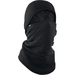 Multifunkční teplejší kukla ZANHEADGEAR SPORTFLEX HI-PILE ČERNÁ - velikost universal