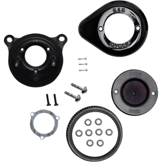 Kit sání S&S CYCLE STEALTH AIR STINGER KIT pro HARLEY DAVIDSON BIG TWIN 2001-2017 viz popis, barva lesklá černá