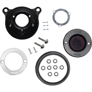 Kit sání S&S CYCLE STEALTH AIR STINGER KIT pro HARLEY DAVIDSON TOURING 2008-2016 viz popis, broušený kroužek