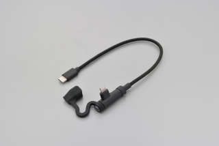 Kabel typ USB-C LIGHTNING DAYTONA CHARING CABLE 18 W (5 V/3 A, 9 V/2 A, 12 V/1,5 A), délka 20 cm 