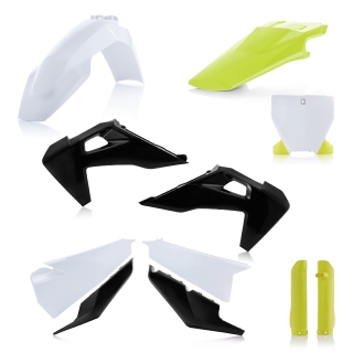 Plastový kit - sada plastů ACERBIS HUSQVARNA TC/FC 2019-2022 bílá/černá/žlutá