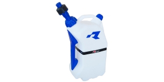 Rychlotankovací kanystr na benzín RTECH GAS CAN modrý obsah 15 litrů 