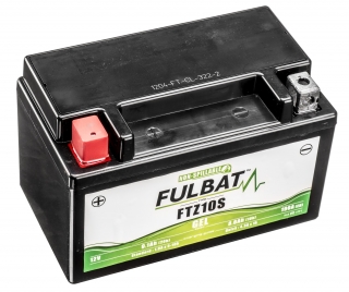 Baterie FULBAT 12V, FTZ10S GEL, 12V, 8.6Ah, 190A, bezúdržbová GEL technologie 150x88x93 (aktivovaná ve výrobě)