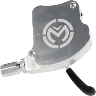 Ovládání plynu palcem pro ATV a Quad MOOSE RACING ATV THUMB THROTTLE stříbrná