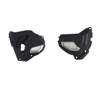 Sada odolných krytů alternátoru a spojky motocyklu POLISPORT KIT ENGINE COVER pro HONDA CBR 650 F  2014-2020