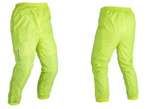 Nepromokavé kalhoty/pláštěnka OXFORD RAIN SEAL černá/žlutá fluo